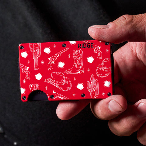 Ridge Wallet - Rodeo Red - Outlaw