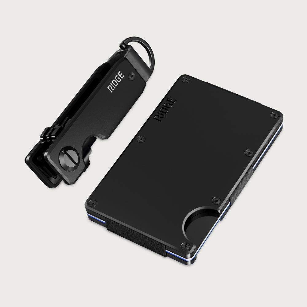 RIDGE | Daily Driver Kit - Biflex - MKBHD - Jet Black Leather – Ridge