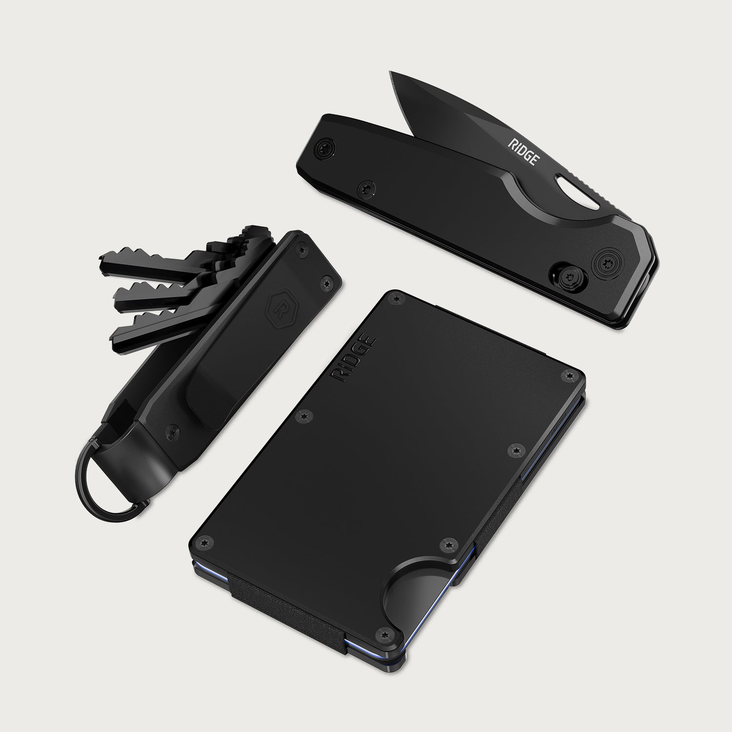 The Ridge: Wallet + Keycase + Everyday Folder Kit