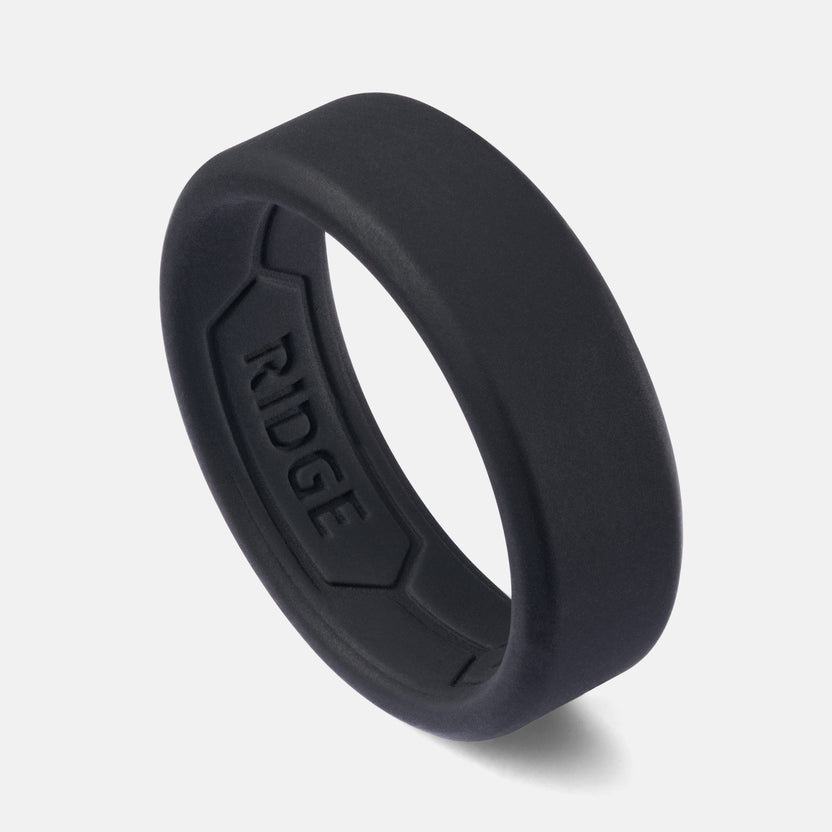 Royal Black Silicone Band - The Ridge