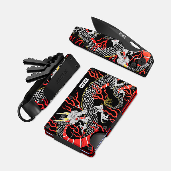 The Ridge: Wallet + Keycase + Everyday Folder Kit