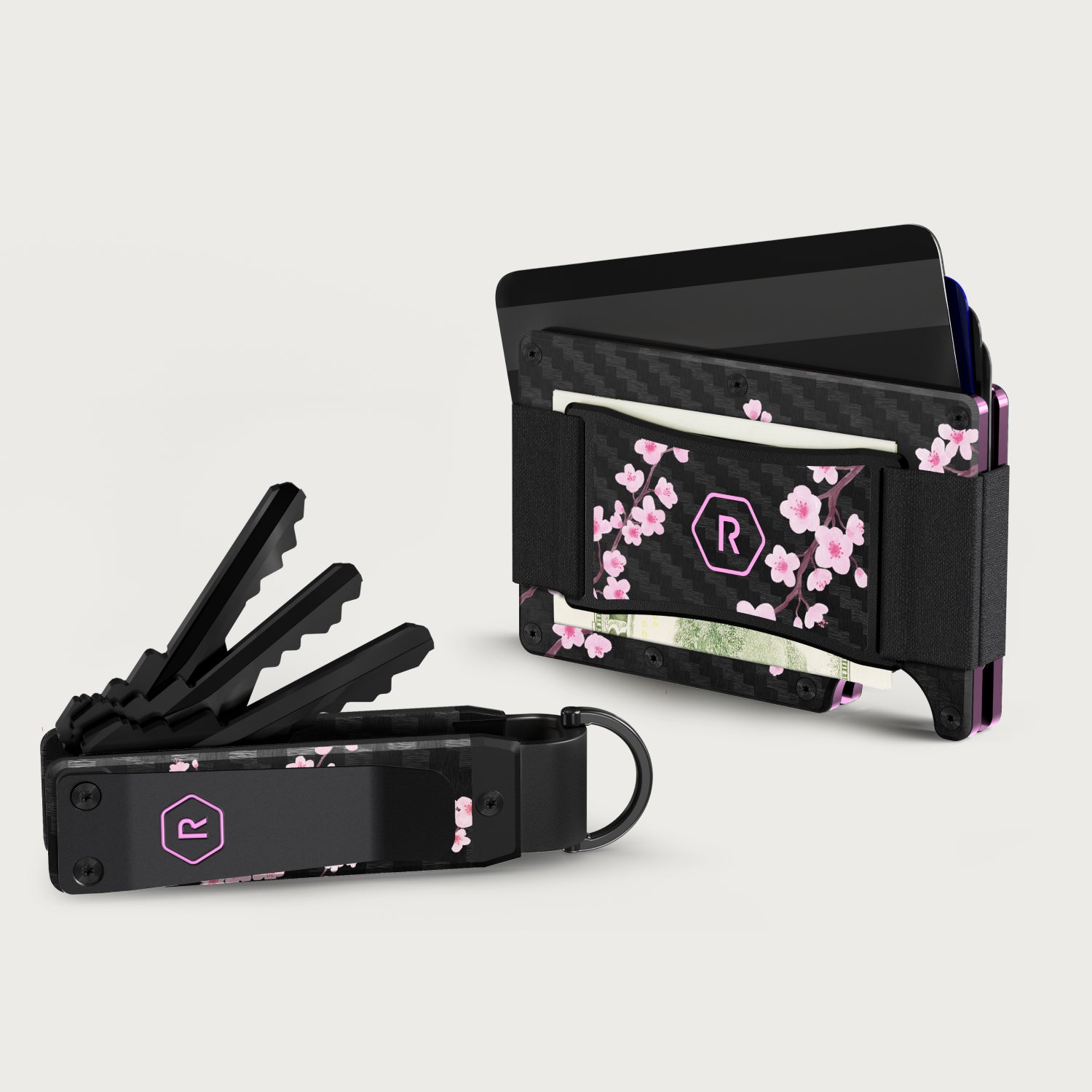 Ridge Wallet + KeyCase Kit | Sakura
