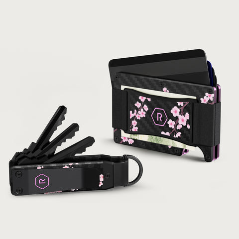 Ridge Wallet + KeyCase Kit | Sakura
