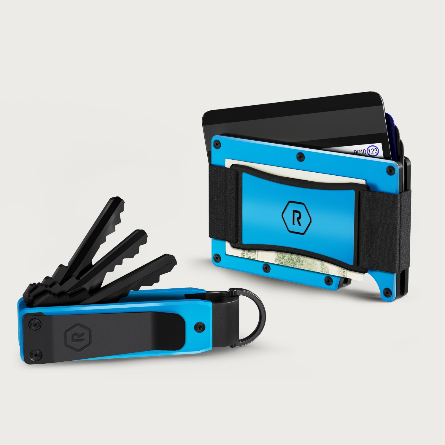 Ridge Wallet + KeyCase - Speedway Blue | TRACK-TESTED COLORS