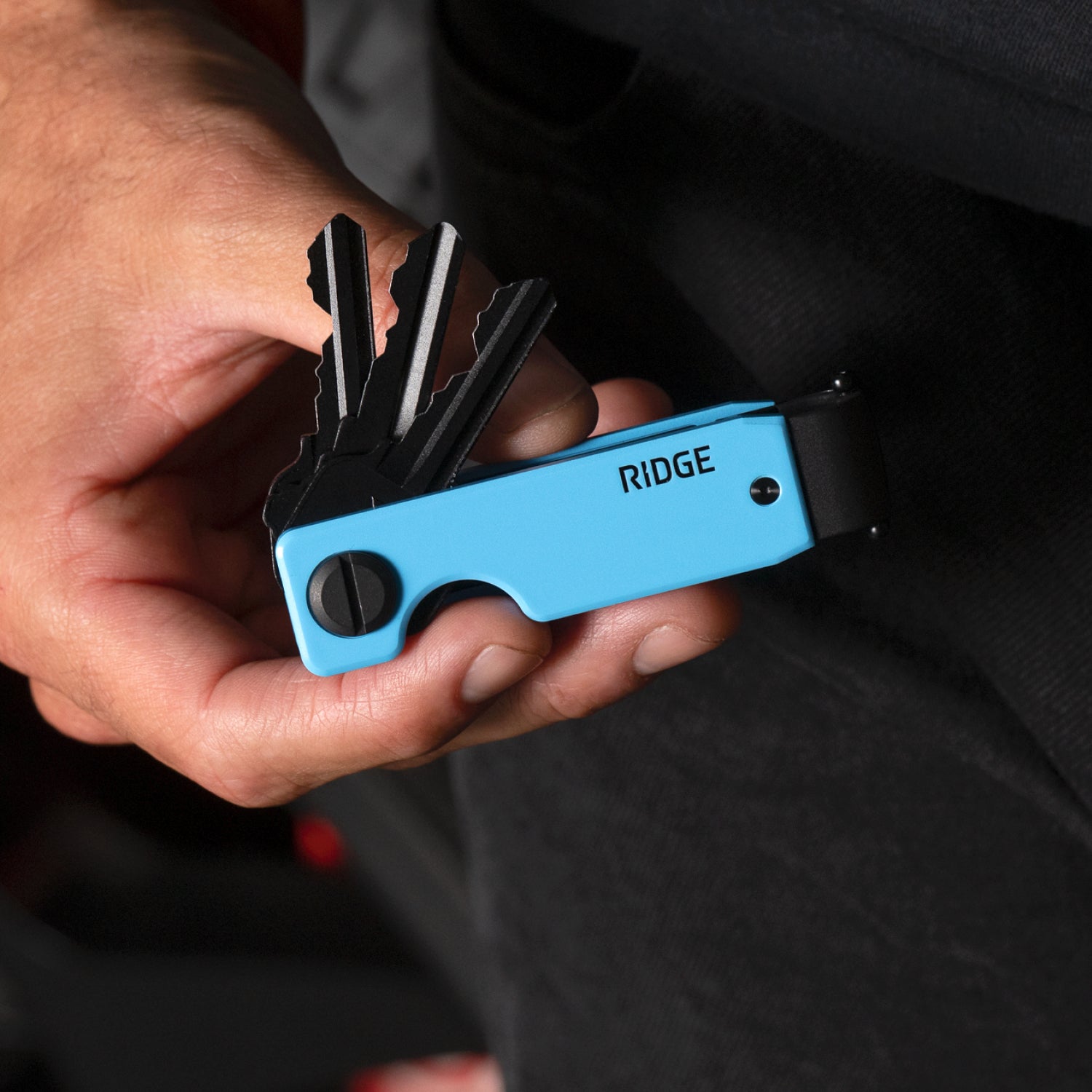 Ridge KeyCase - Speedway Blue | TRACK-TESTED COLORS