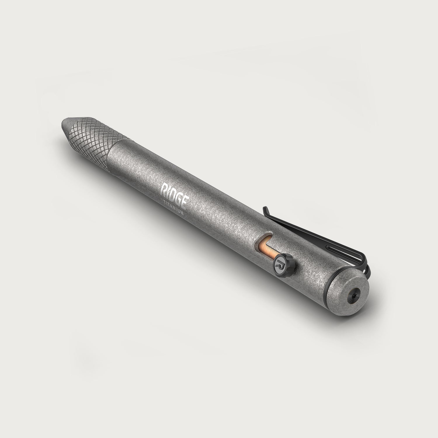 Stonewashed Titanium Bolt Action Pen // The Ridge