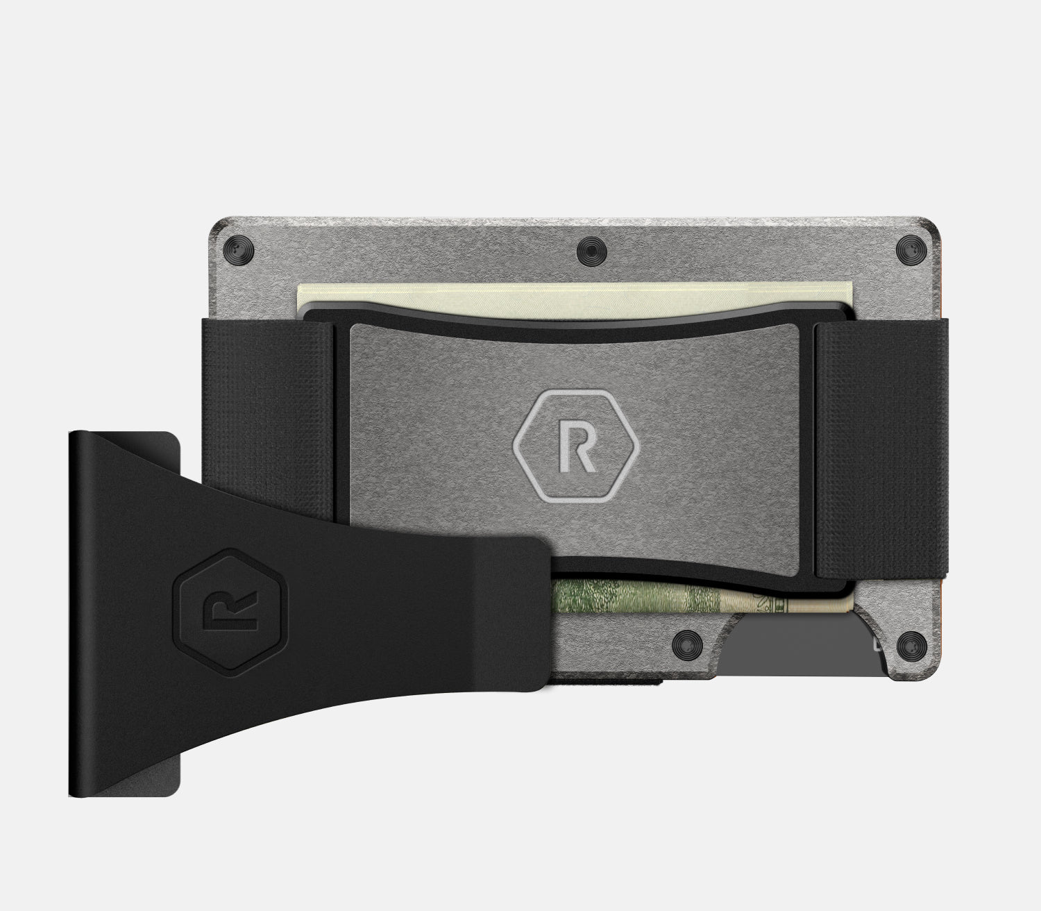 The Ridge チタニウム Titanium Stonewash Wallet - Strong & Durable | The Ridge