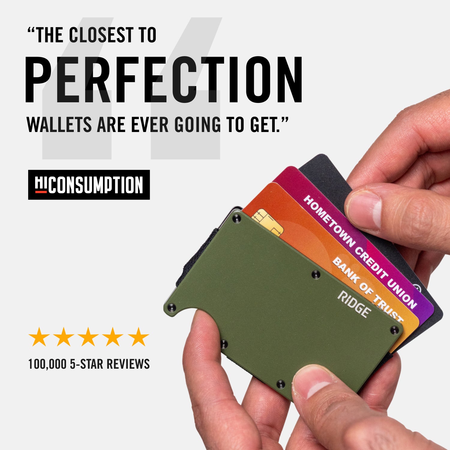 the RIDGE リッジ・キーケース ストーンウォッシュ・チタン The Ridge: Wallet + Keycase Kit