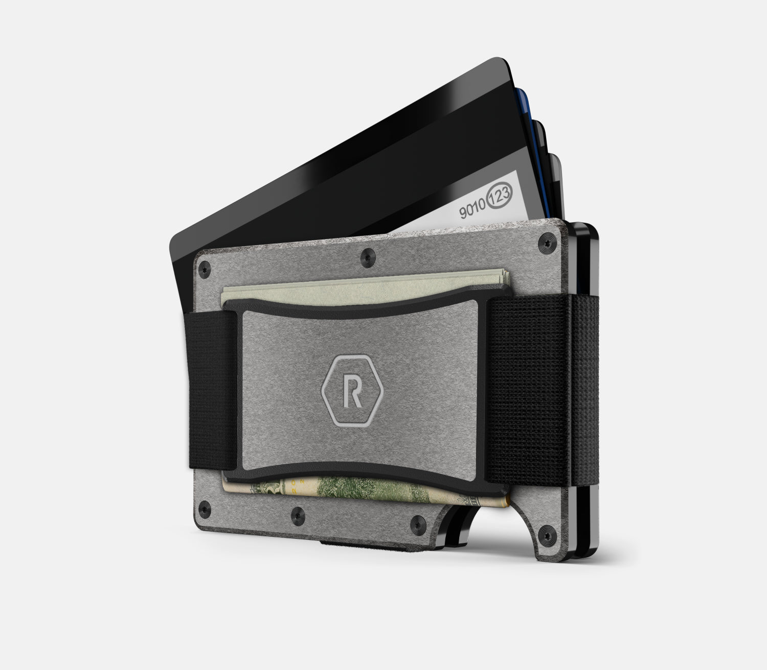 Titanium Stonewash Wallet - Strong & Durable | The Ridge