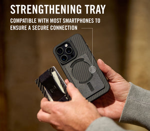 Ridge Wallet For MagSafe - Carbon Fiber 3k | The Ridge