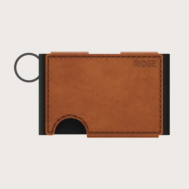 tobacco brown leather Tobacco Brown Ridge BiFlex — 100% Leather Everyday Carry