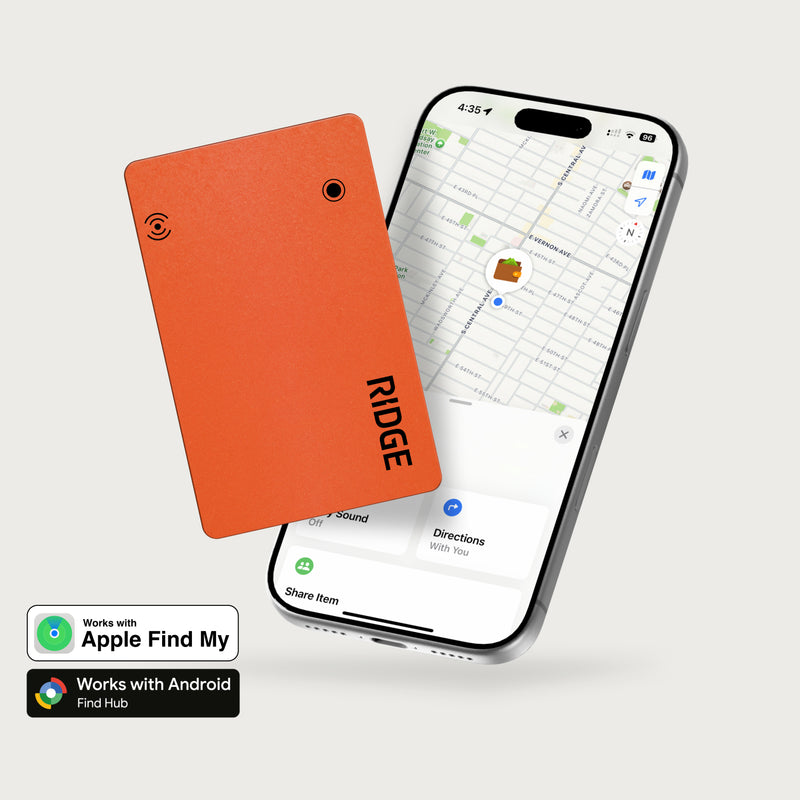 Ridge Tracker Card - Basecamp Orange