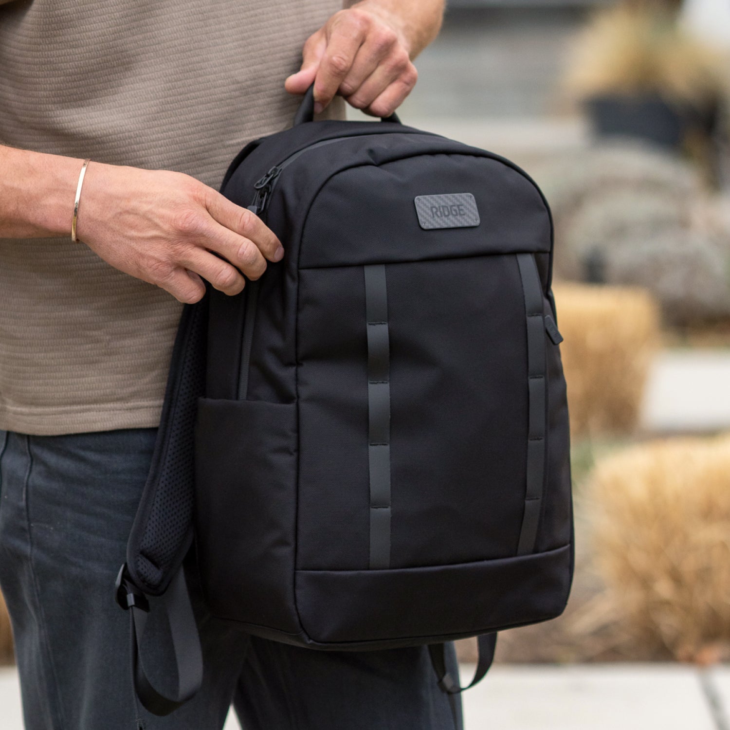 acme made union street traveler backpack Adam Tan - The Traveler Backpack Mallet Bag main image 0