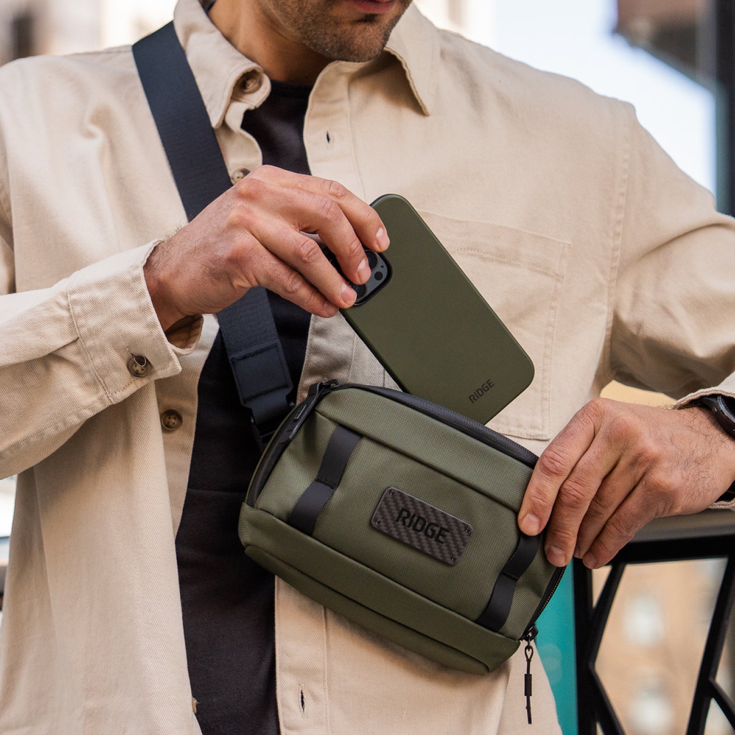 Ridge Frequent Flyer Kit - Matte Olive