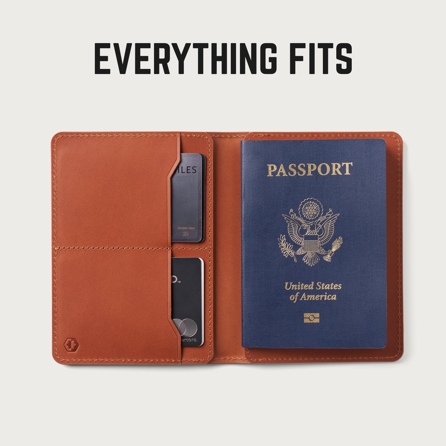 Passport Wallet - Tobacco Brown | BEYOND THE CAROUSEL – Ridge