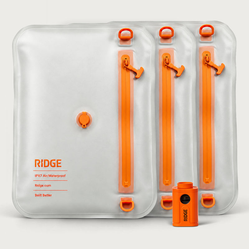 Vacuum Packing Set (3 Pack) - Basecamp Orange