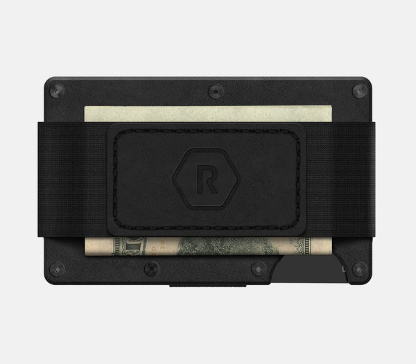 Ridge Wallet — Midnight Black | Leather