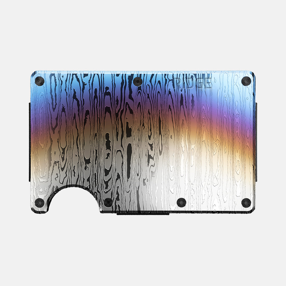 The Ridge Titanium Burnt 財布 The Ridge: Wallet + Keycase Kit