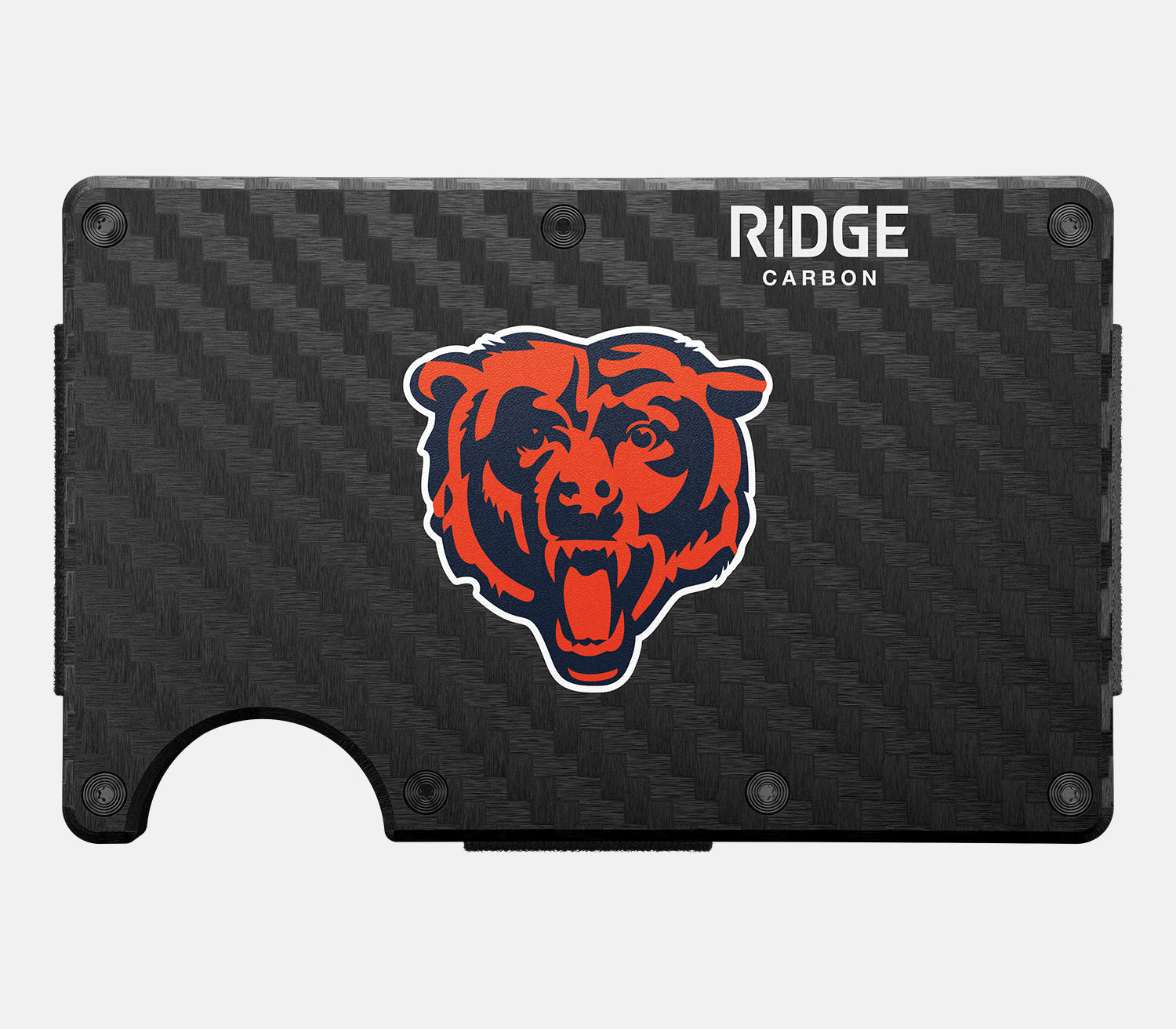 Ridge Wallet - Chicago Bears - Carbon Fiber 3k