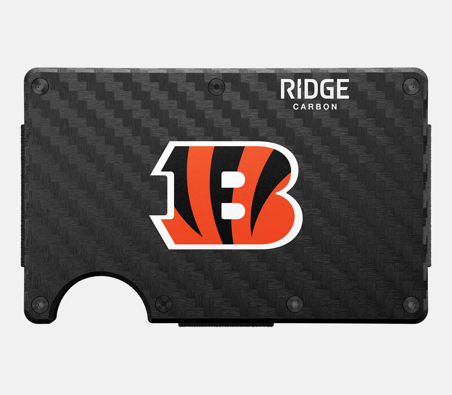 Ridge Wallet - Cincinnati Bengals - Carbon Fiber 3k