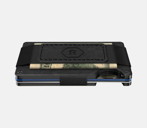 Ridge Wallet — Midnight Black | Leather