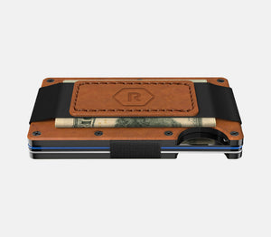 Ridge Wallet — Tobacco Brown | Leather