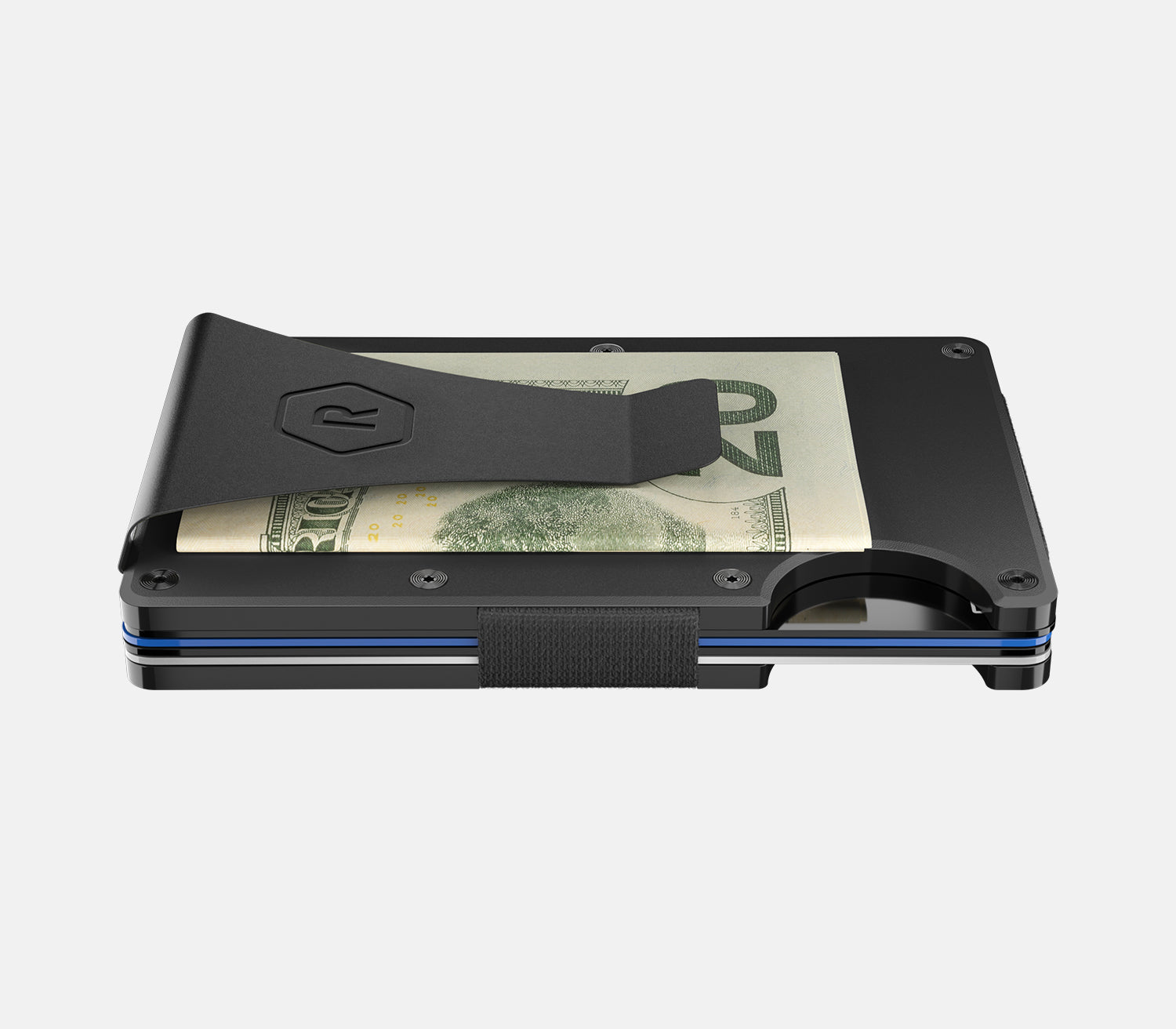 Black Titanium Wallet - Slim & Strong | The Ridge