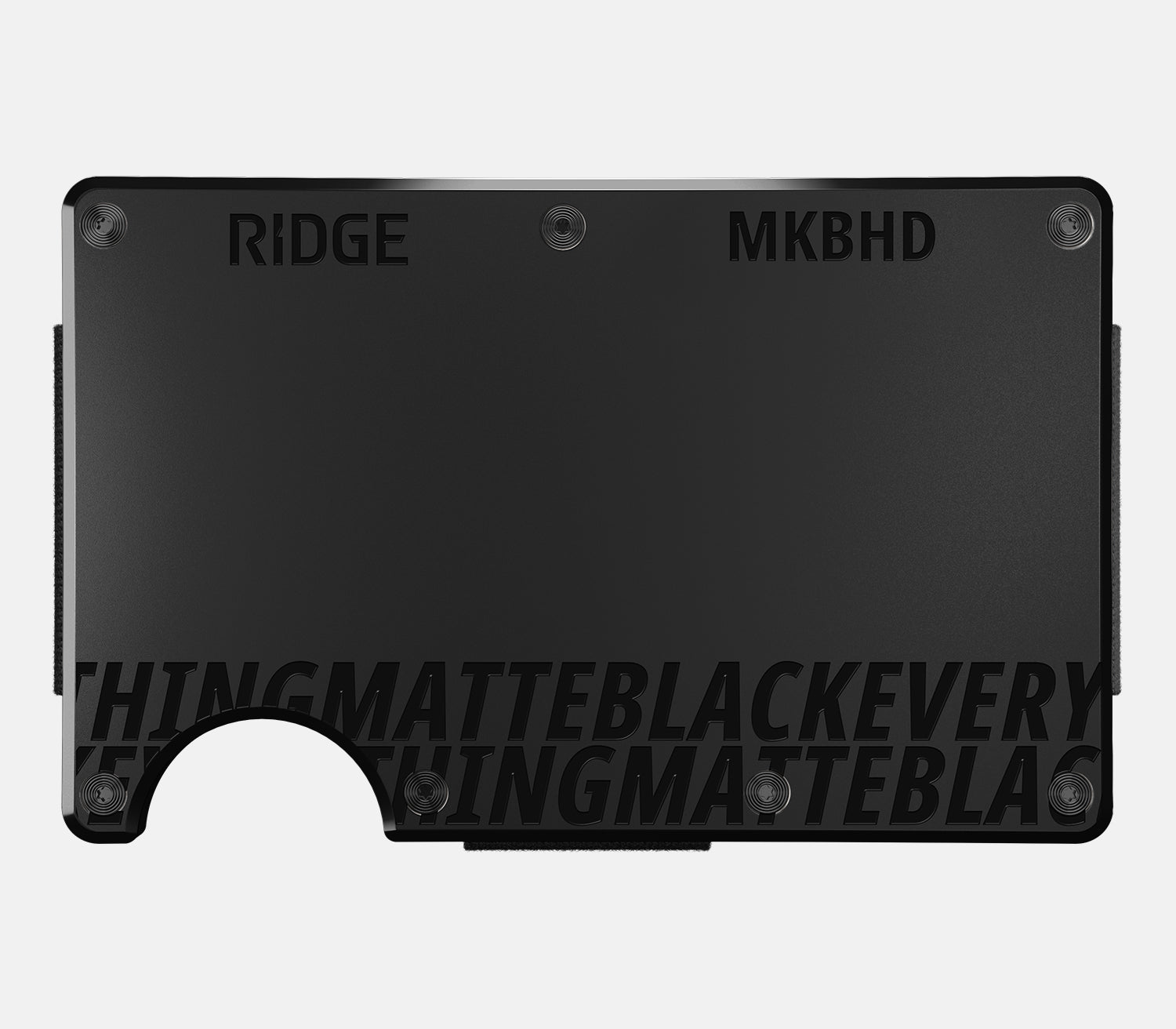 The Ridge deals Wallet- titanium matte black