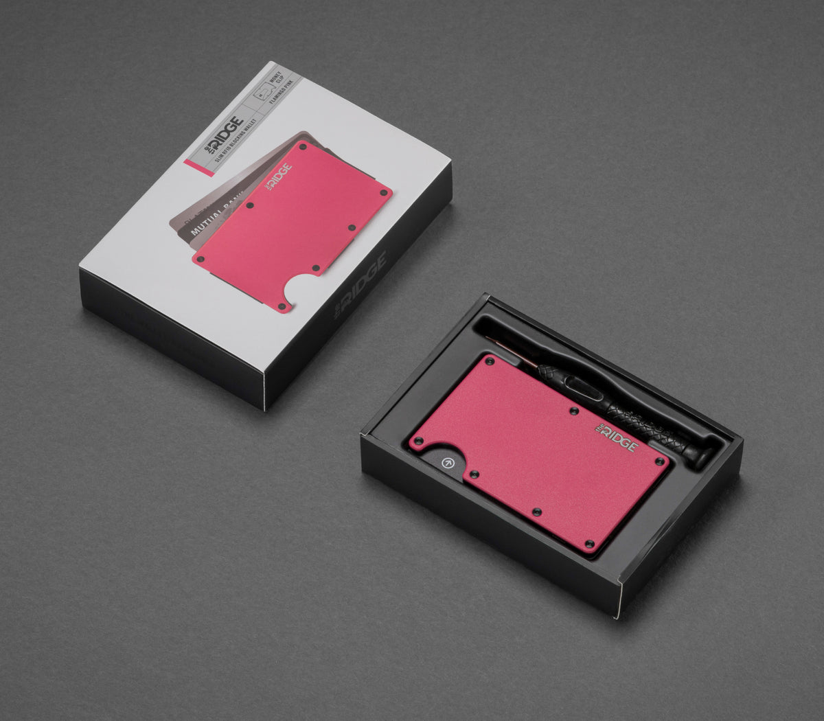 Ridge Wallet — Sleek Aluminum // The Ridge