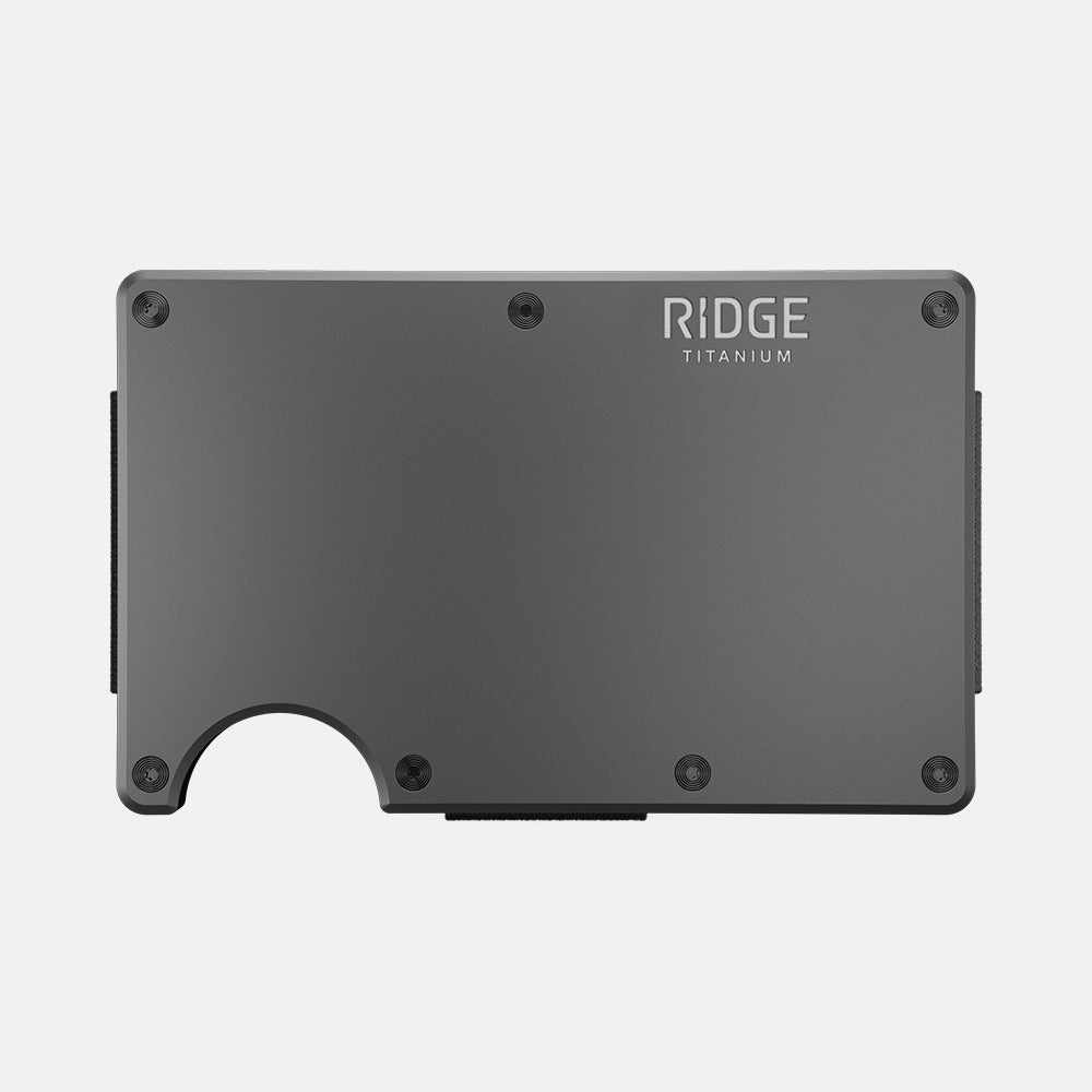 All Wallets - In Aluminum, Titanium, & Carbon Fiber // The Ridge