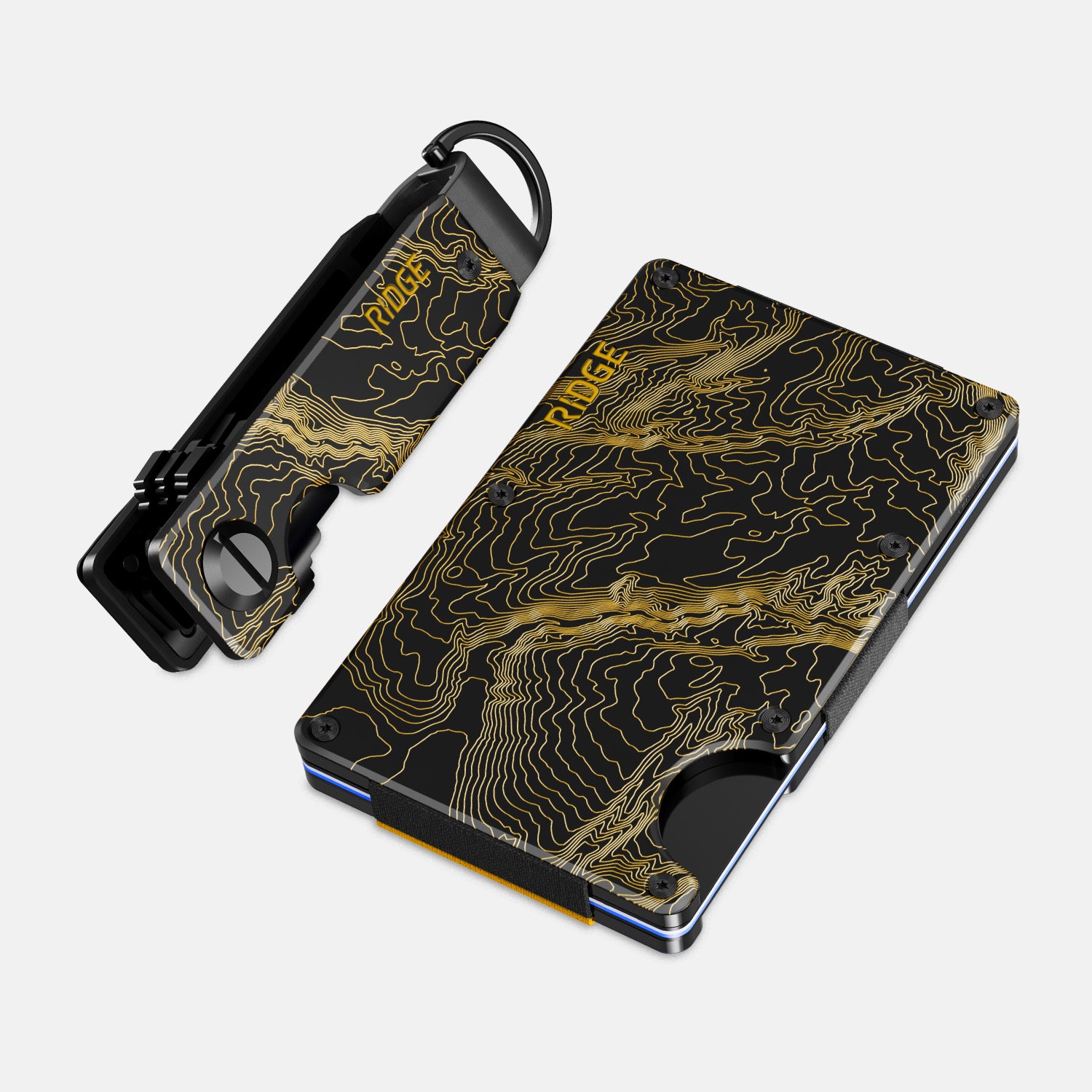 Daily Driver Kit - Yellowstone | The Perfect Gift Set For Him | | Slim Metal RFID Wallet + Keycase + Coin Tray | Daily Driver Kit - Yellowstone | The Perfect Gift Set For Him | | Slim Metal RFID Wallet + Keycase + Coin Tray |