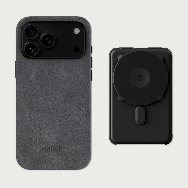 Ridge Everyday Charging Kit - iPhone 18 Pro Max - Performance Suede