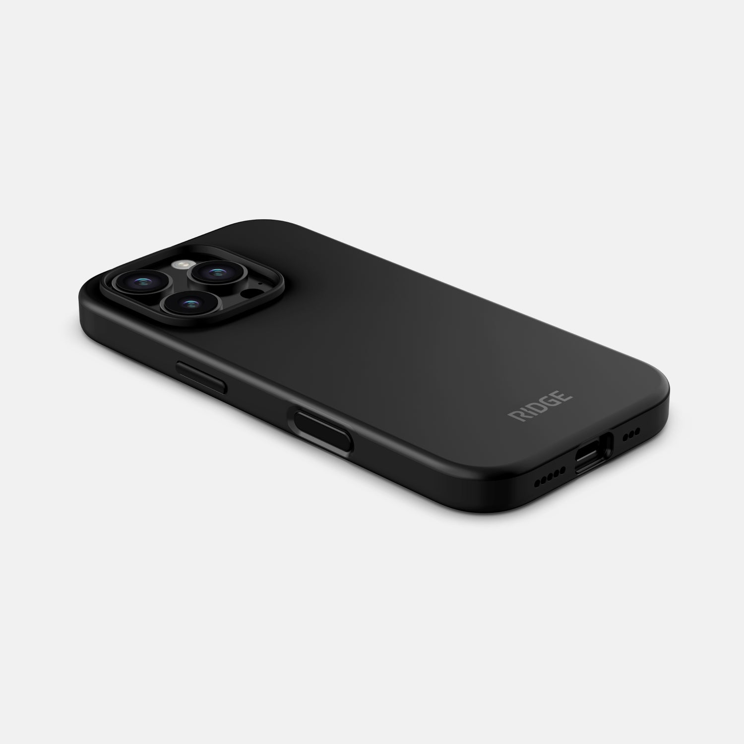 Ridge Phone Case - Matte Black - iPhone 16 Pro