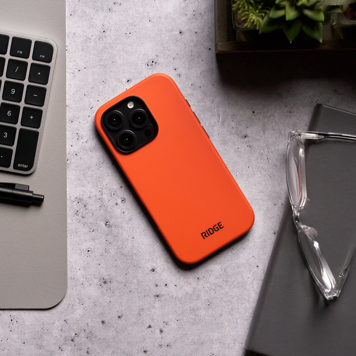 Everyday Phone Case - iPhone 16 Pro - Basecamp Orange