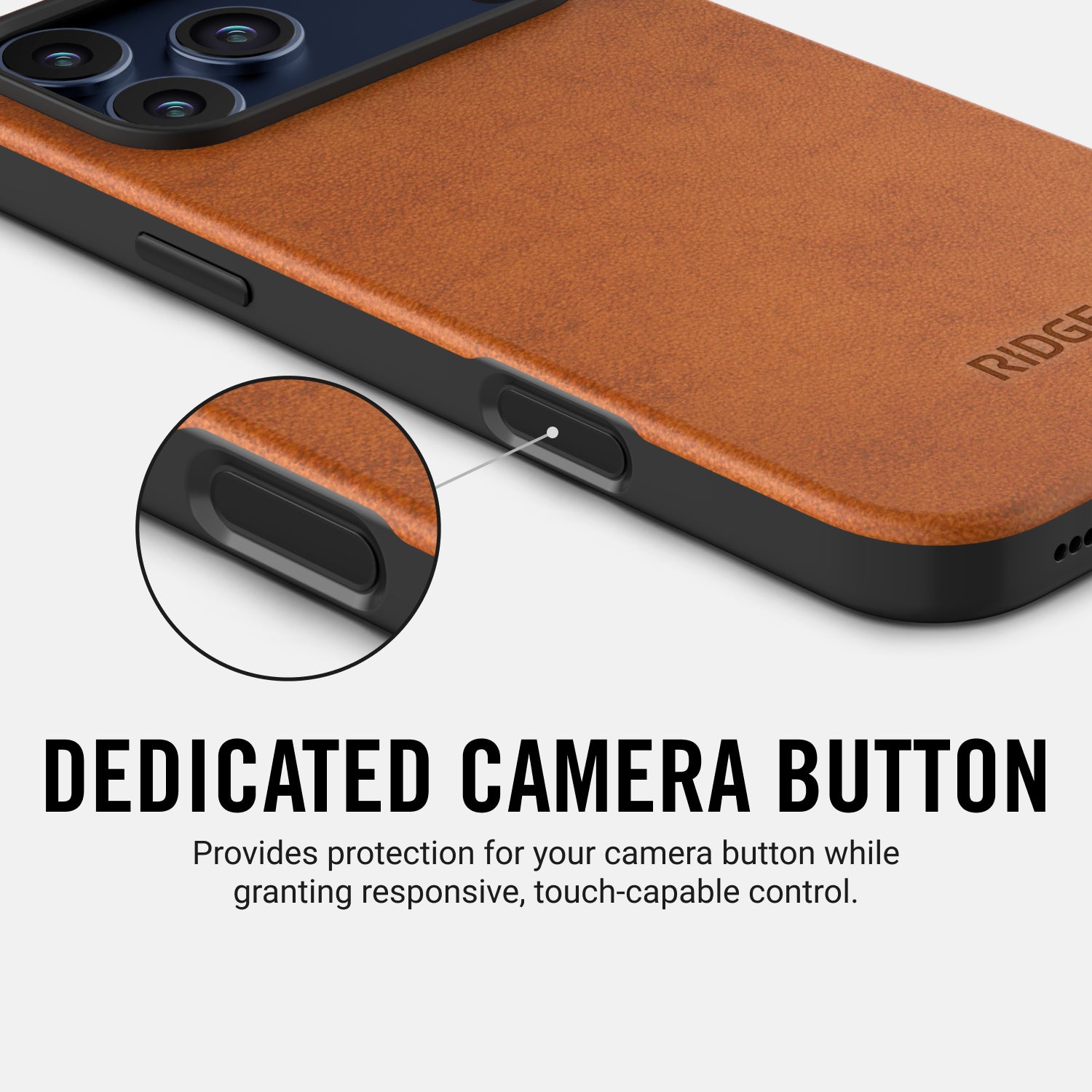 Ridge Phone Case - Tobacco Brown Ridge Phone Case - Tobacco Brown