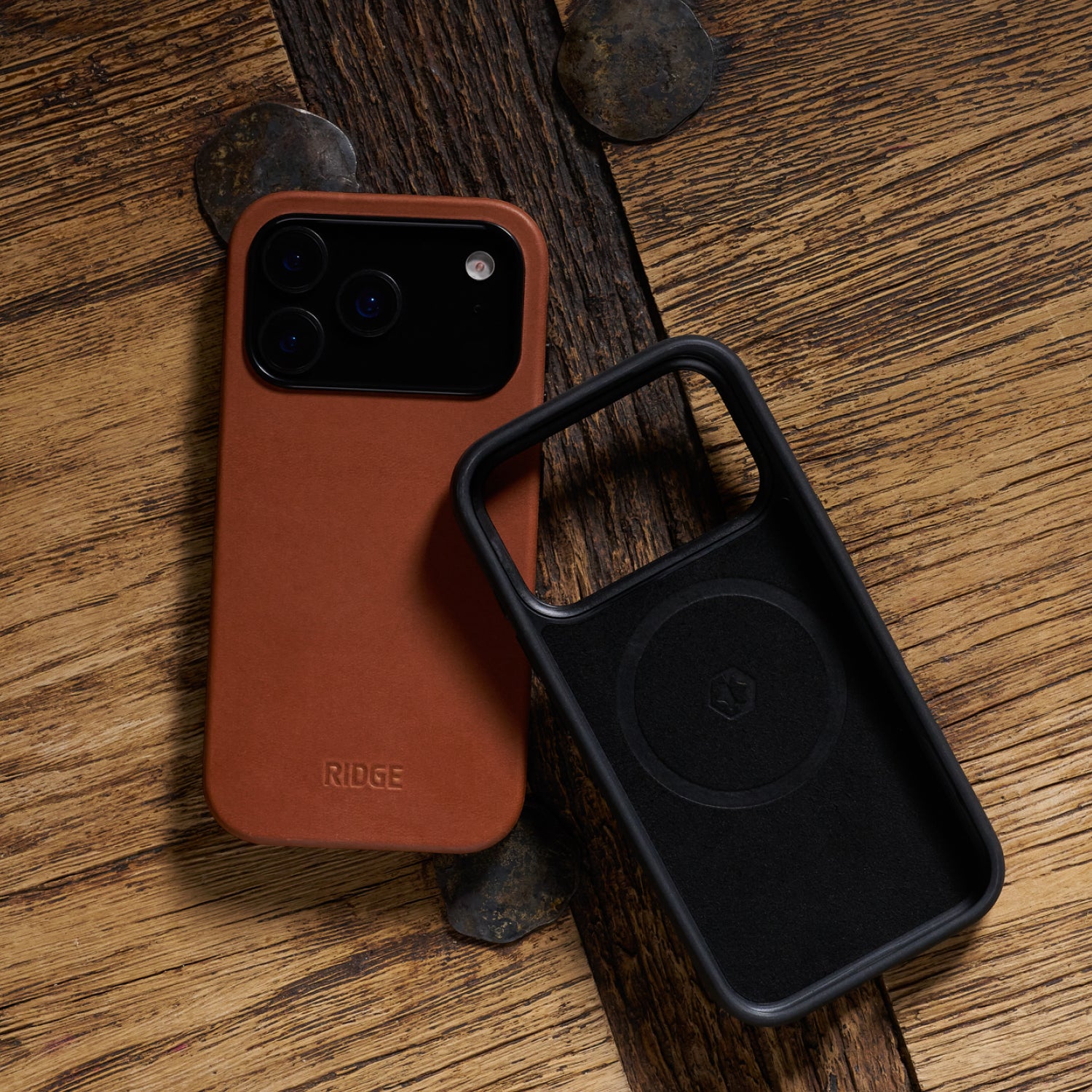 Ridge Phone Case - Tobacco Brown - iPhone 17 Pro