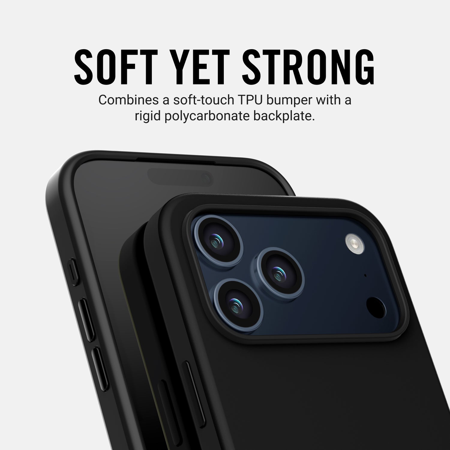 Ridge Phone Case - Matte Black - iPhone 17 Pro Max Ridge Phone Case - Matte Black - iPhone 17 Pro Max