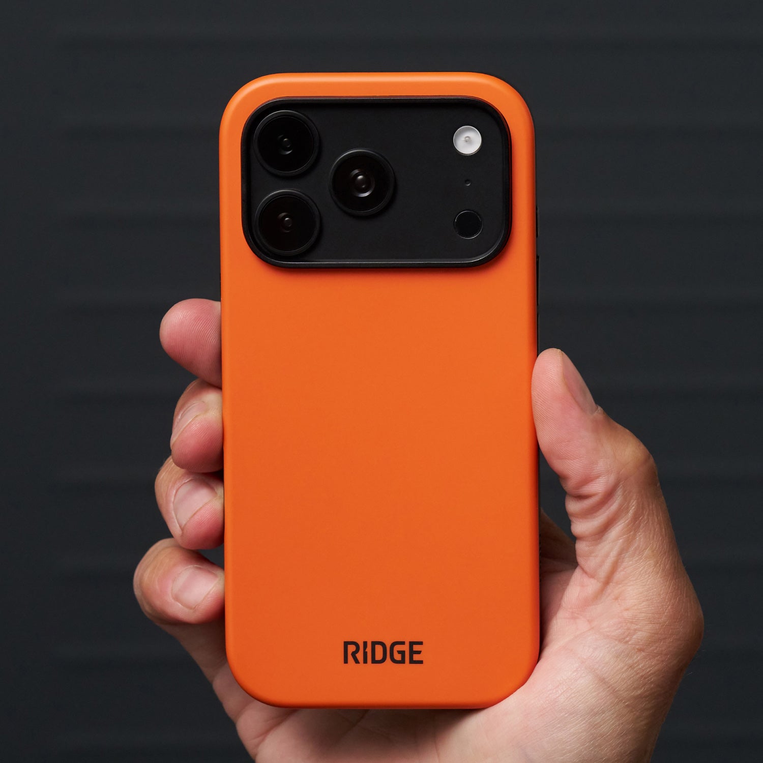 Ridge Phone Case - iPhone 18 Pro - Basecamp Orange