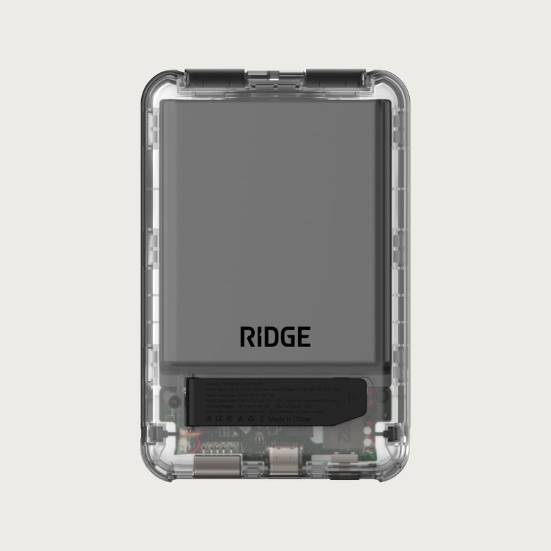 Ridge Power Bank - 10k mAh - Phantom