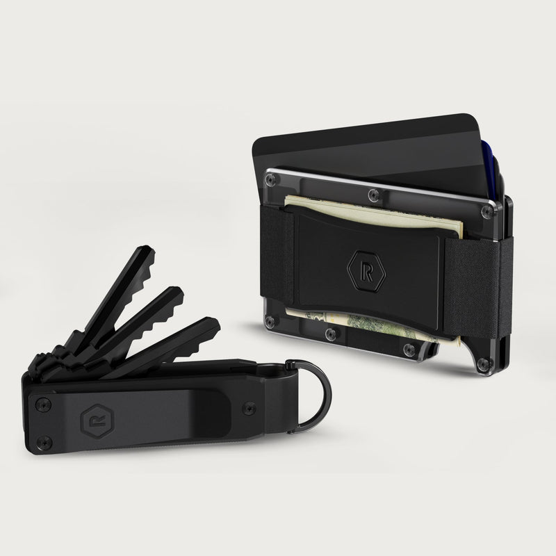 Ridge Wallet for MagSafe + KeyCase - Phantom + Royal Black