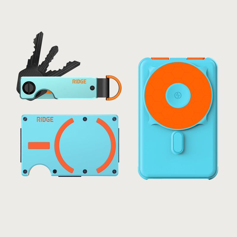 Ridge Wallet for MagSafe + Power Bank + KeyCase - GT — image 1