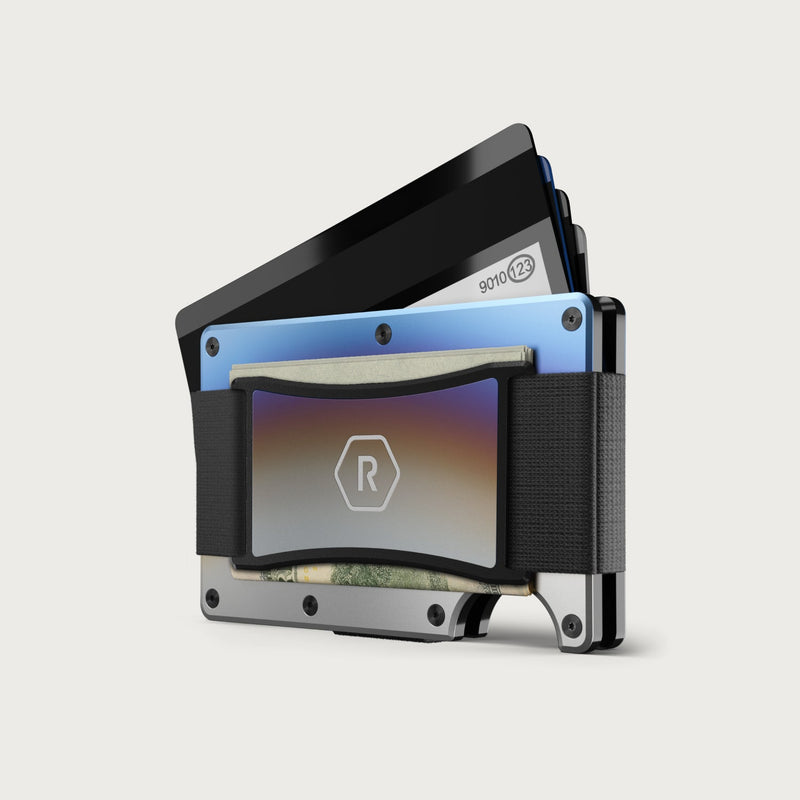 Ridge Wallet + Power Bank - Burnt Titanium + Matte Black — image 2