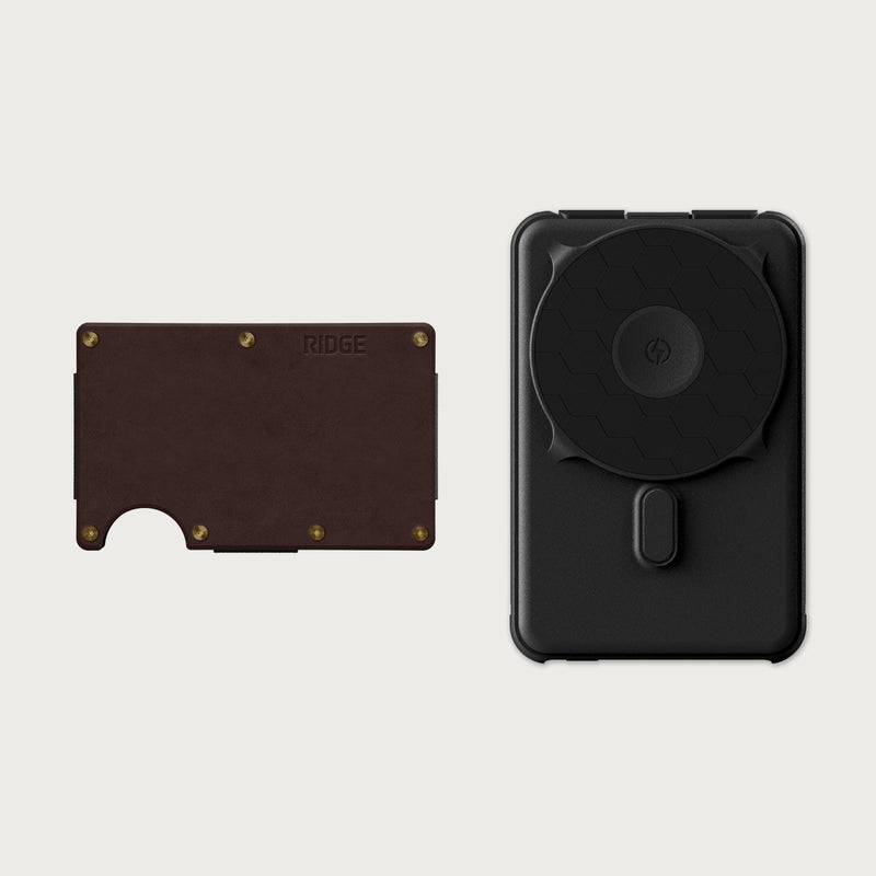 Ridge Wallet + Power Bank - Heritage + Matte Black — image 1