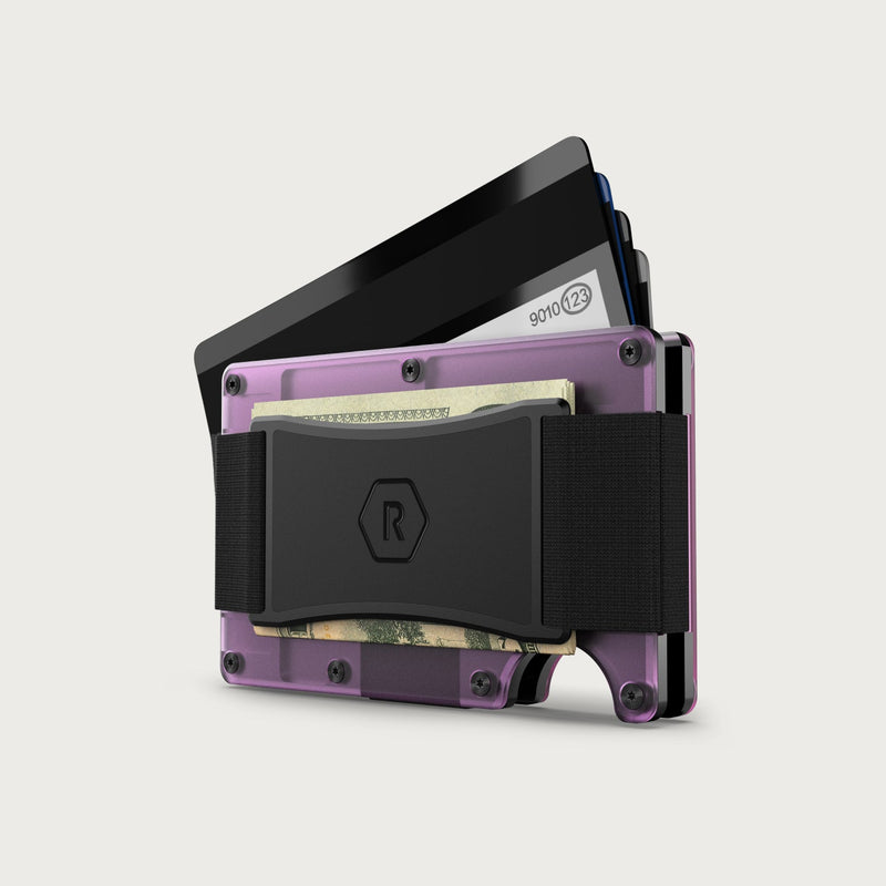 Ridge Wallet + Power Bank + KeyCase - Atomic Purple + Atomic Purple + Royal Black — image 2