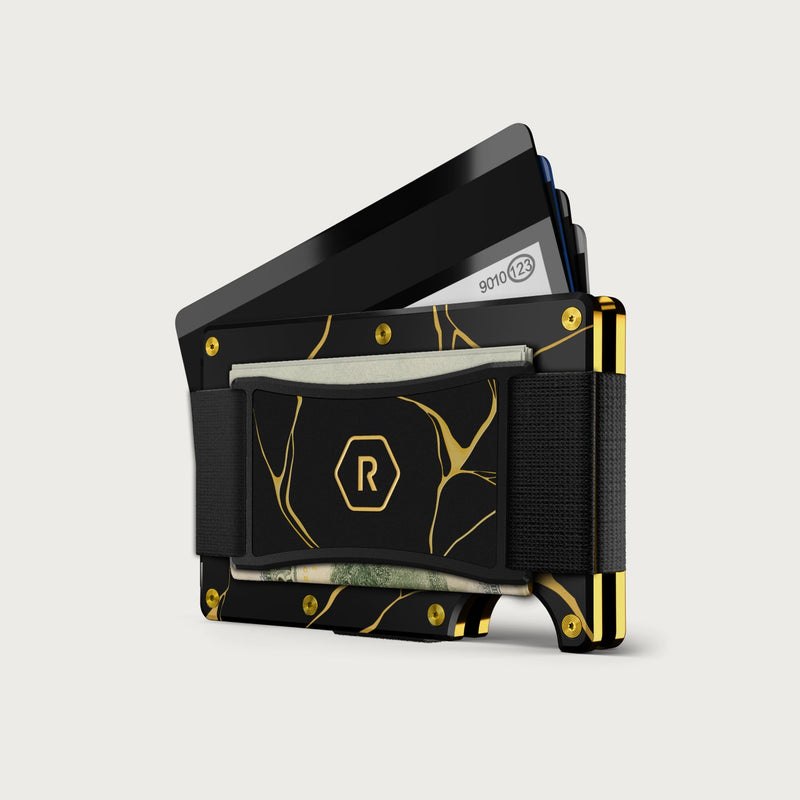 Ridge Wallet + Power Bank - Kintsugi - Black + Matte Black — image 2