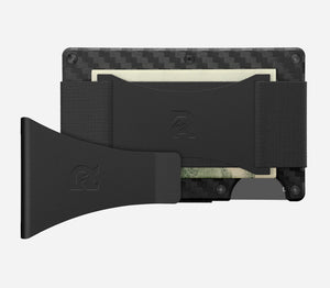 Ridge Wallet - Carbon Fiber 3K + AirTag selling Carbon Case