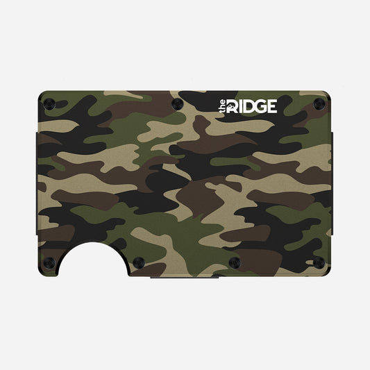 Ridge Wallet - Woodland Camo