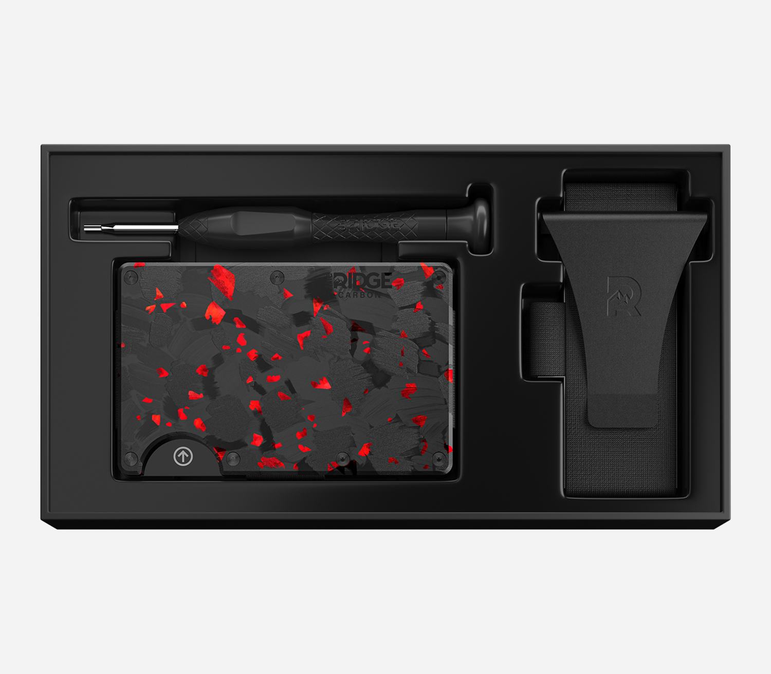 【新品未使用品】The Ridge Forged Ember Forged Ember - Carbon Fiber Wallet | The Ridge