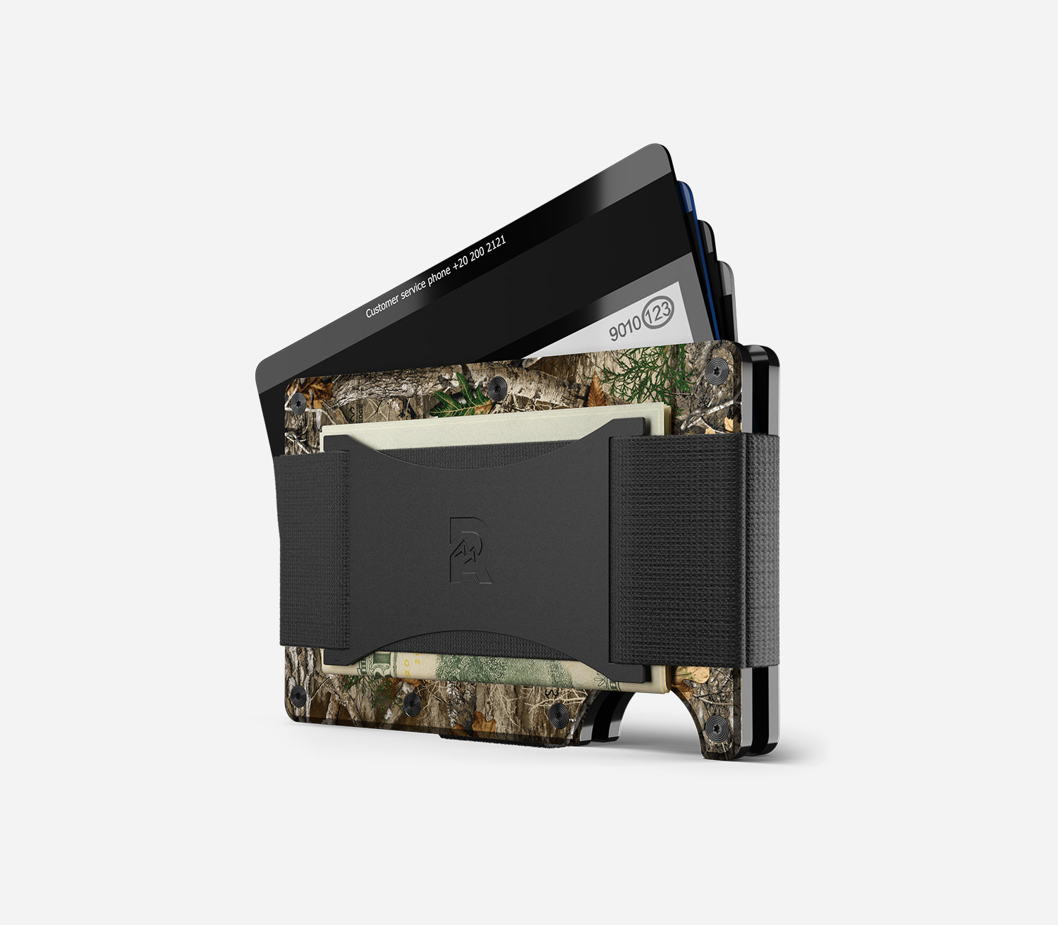 Realtree EDGE Camo Burnished Tan Leather Trifold Wallet