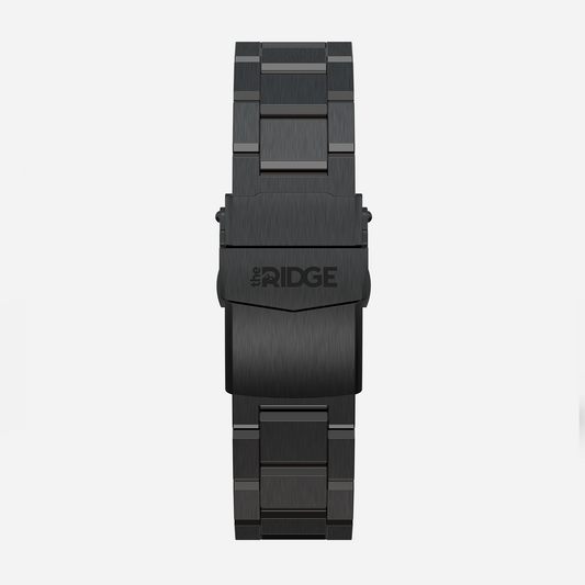 Ridge Watch Accessory - Black Stainless Steel Bracelet